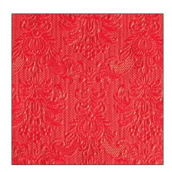 Ambiente Papierservietten Elegantes Rot, 33x33cm