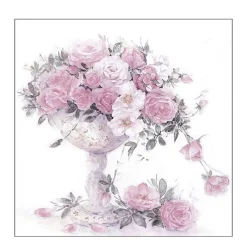 Ambiente Papierservietten Rosen Flora Vintage, 33x33cm