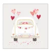 Ambiente Papierservietten Hochzeit, Just Married, 33x33cm
