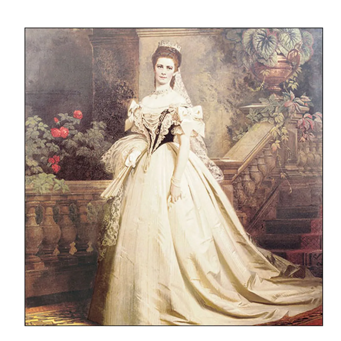 Ambiente Papierservietten Kaiserin Sissy, 33x33cm