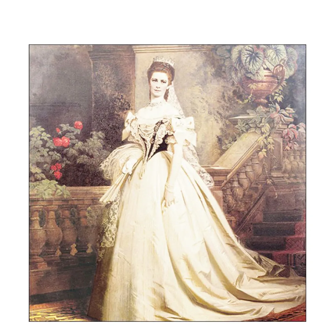 Ambiente Papierservietten Kaiserin Sissy, 33x33cm