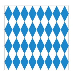 Ambiente Papierservietten Bayern, Bayrisch Raute, Bavarian Check, 33x33cm