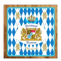 Ambiente Papierservietten Bayern, Freistaat Bayern, 33x33cm