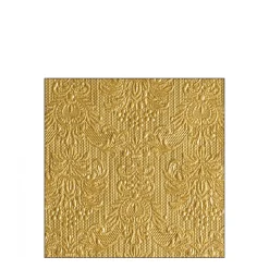 Ambiente Papierservietten Elegantes Gold, 25x25cm