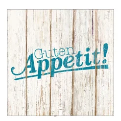 Ambiente Papierservietten Landhausstil Guten Appetit, 33x33cm