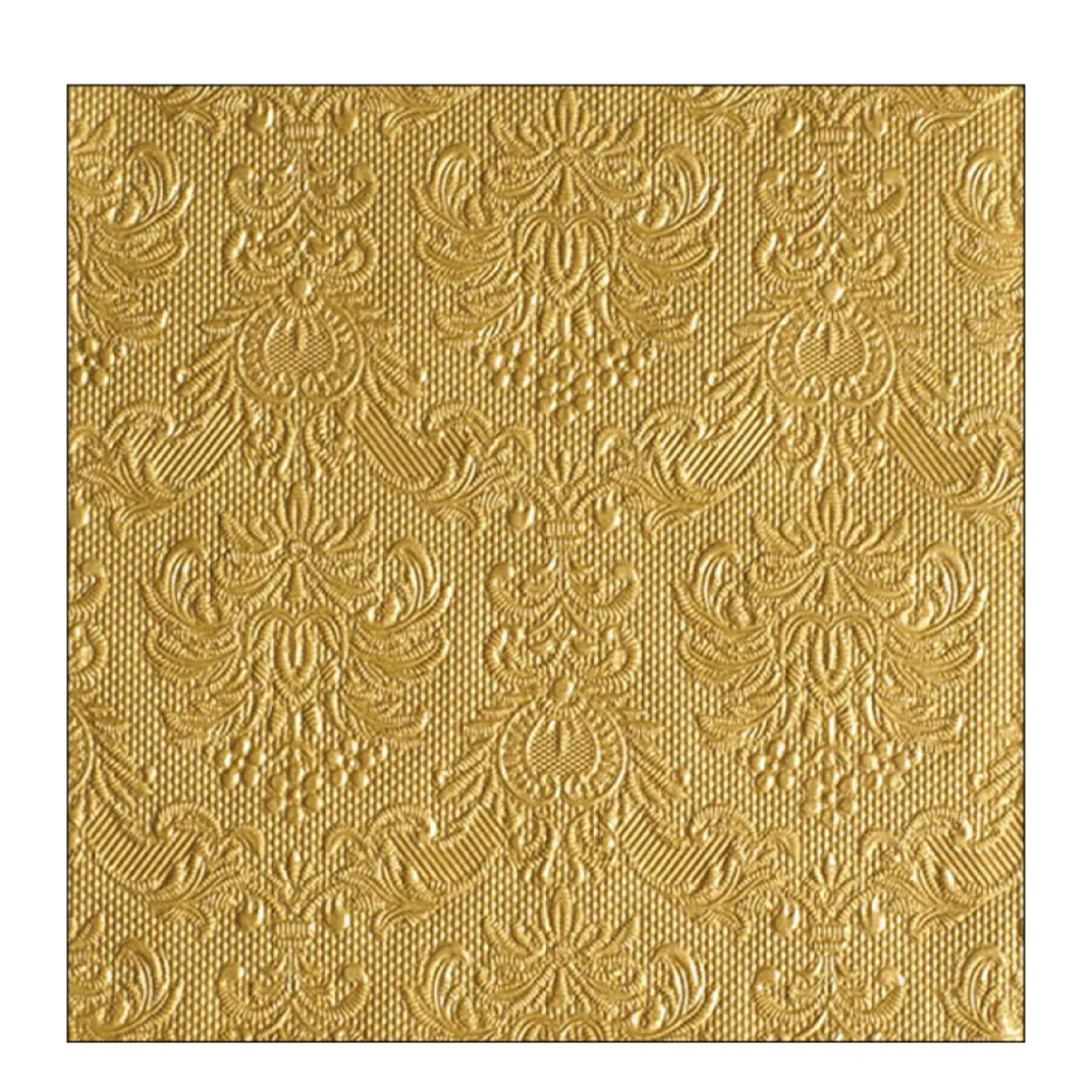 Ambiente Papierservietten Elegantes Gold, 33x33cm