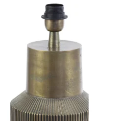 Art Deco Lampenfuß Briska, Antik-Bronze, 33cm, Light & Living