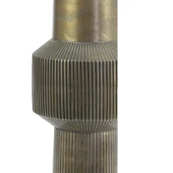 Art Deco Lampenfuß Briska, Antik-Bronze, 49cm, Light & Living