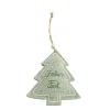 Deko Filzanhänger Baum, Frohes Fest, grün