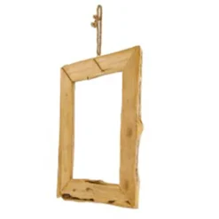 Deko Holzrahmen natur, Naturrahmen mit Juteseil, 38x38cm, DIJK Natural Collections