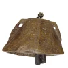 Deko Kuhglocke Antik, Rustikale Holzglocke aus Naturholz, 22x16cm
