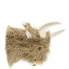 Deko Plüschtier, Schottisches Hochlandrind, Wandhalter Kopf, 25cm, Mars & More