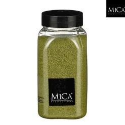 Deko Sand olivgrün, 0,5mm, 650ml, Mica Decorations