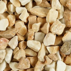 Deko Steine Marbles hellbraun, 7-15mm, 650ml, Mica Decorations