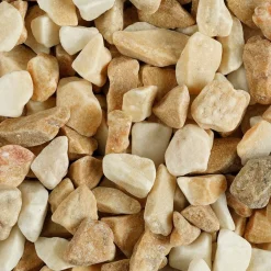 Deko Steine Marbles hellbraun, 7-15mm, 650ml, Mica Decorations