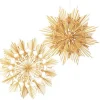Deko Strohsterne Weihnachten, Strohsterne Natur, Ø25cm, Set/2