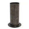 Deko Vase Fred, massive Metallvase used look, 25cm, Trademark Living