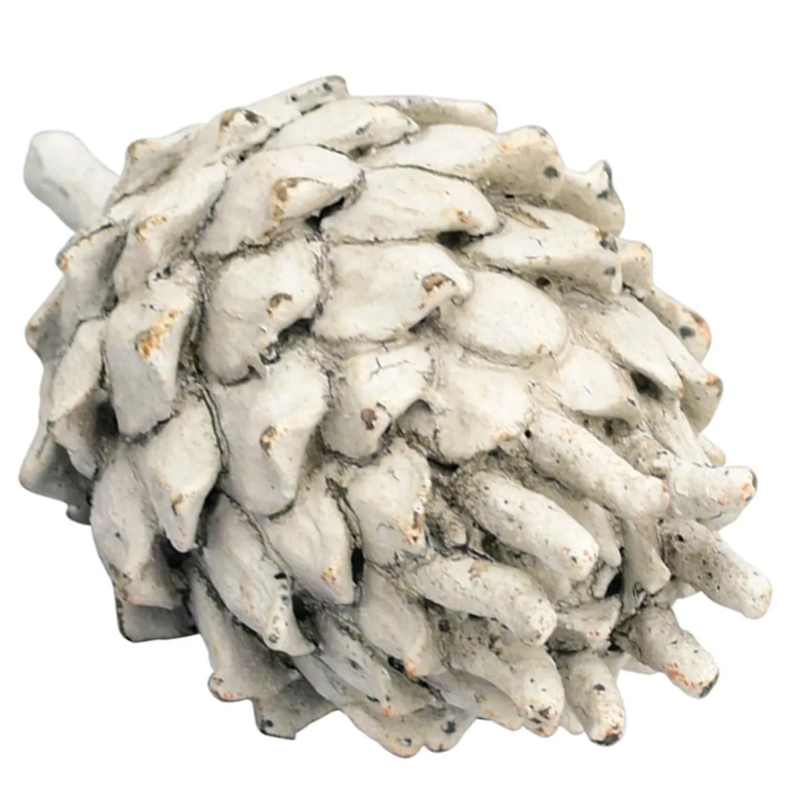 Deko Zapfen VALO used look, Keramikzapfen in Betonoptik, grau, 19cm