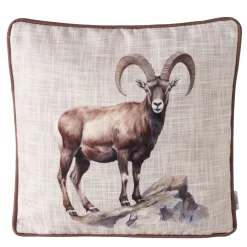 Deko Kissen Steinbock Poldie, 45x45cm, Boltze Home Collections