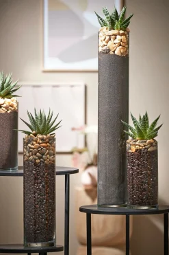 Deko Sand anthrazit, 0,5mm, 650ml, Mica Decorations