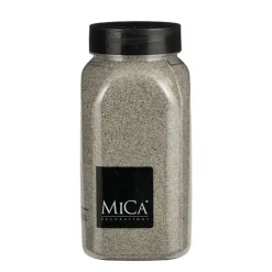 Deko Sand hellgrau, 0,5mm, 650ml, Mica Decorations