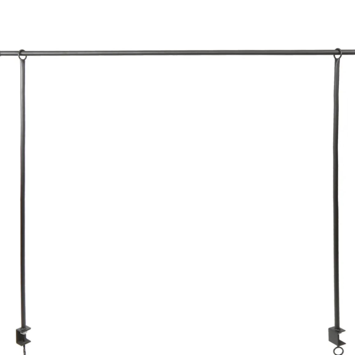Dekostange Trapez, Decorationsgestell für Tisch, verstellbar auf 235cm, Metall