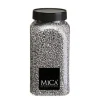 Deko Steine Granulat silber, 2-3mm, 650ml, Mica Decorations