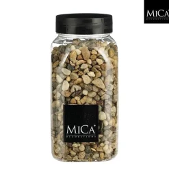 Deko Steine Marbles braun, 5-8mm, 650ml, Mica Decorations