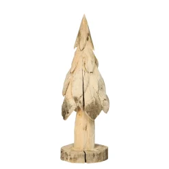 Deko Tannenbaum Natur, rustikale Tanne aus Naturholz, 80cm, WMG Grünberger