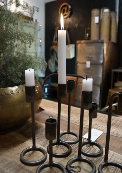 Eisen Kerzenständer Sam, 16cm, Trademark Living