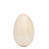 Holz Ei natur, Naturholzei Osterei Natur, 6cm