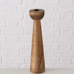 Holz Kerzenleuchter Tulipa, 30x7cm, Boltze