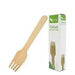 Holzbesteck Gabel 20 St.