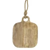 Holzbrett mit Kordel, Schneidebrett, 30x25cm, Mars & More