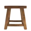 Holzhocker Teak, Hocker Teak natur, 40x45cm, DIJK Natural Collections