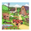 Home Fashion Papierservietten Kinder, Bauernhof, 33x33cm