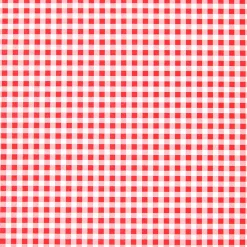 Home Fashion Papierservietten Karo rot, rot-weiß kariert, 25x25cm