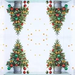 Home Fashion Papierservietten Weihnachten Weihnachtsbaum Cute Tree, 33x33cm