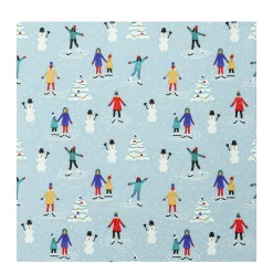 Home Fashion Papierservietten Schlittschuhe, Ice Skating, 33x33cm