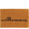 Kokos Fußmatte Willkommen, 38x58cm, DIJK Natural Collections