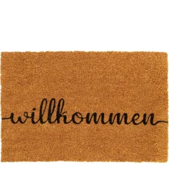 Kokos Fußmatte Willkommen, 38x58cm, DIJK Natural Collections