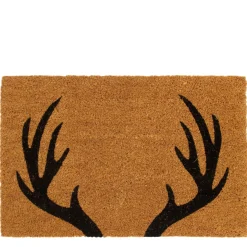 Kokos Fussmatte Hirschgeweih, 38x58cm, DIJK Natural Collections