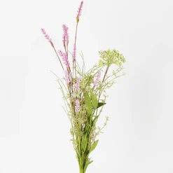 Kunstblumen, Wiesenblumen, rosa, 54cm