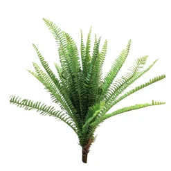 Kunstpflanze Farn, Torres Sunrise, 60cm, UV-Schutz, Stecker