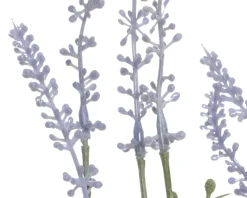 Kunstpflanze Lavendel im Topf, Lavendelpflanze lila aus Kunststoff getopft, 46cm