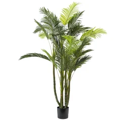 Kunstpflanze Palme im Topf, Areca, 190cm, getopft