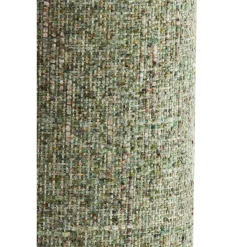 Lampenschirm Osire grün, Lampenschirm Bouclé, Zylinder 25x25x27cm, Light & Living