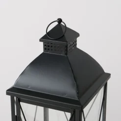 Laterne Florida, Metallaterne mit Metalldach, 23x72cm, Boltze Home Collections