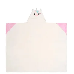 Legami Decke mit Kapuze Einhorn, Cosy Hugs Unicorn, Home Sweet Home