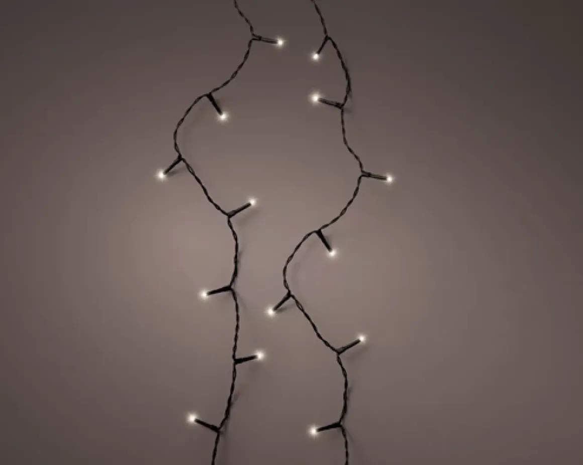 Lichterkette basic, warmes weiß, 40LED, 300cm, Outdoor, Lumineo